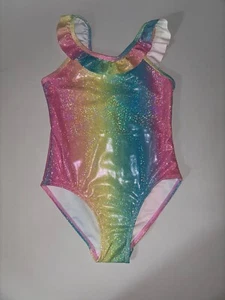 Blue Seven Badeanzug - Neu - Gr. 92/98 -Strand - Regenbogen - Glitzer - Bild 1 von 1