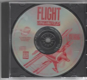 ITHistory (1996) Apple Software: FLIGHT UNLIMITED (Mac) (Looking Glass/ Virgin) - Picture 1 of 1