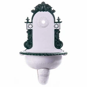 Wasserbrunnen Garten Wand Brunnen Garten mit Wandmontage Waschbecken mit Hahn - Bild 1 von 2