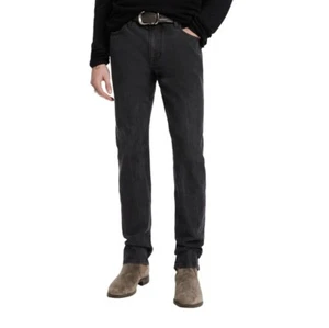 John Varvatos Black Jeans Sz 33 NEW NWT Reg $248 J701 JV701 DANI WASH - Picture 1 of 6