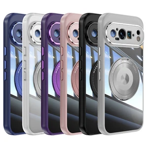 Funda protectora de lente a prueba de golpes Magsafe para Google Pixel 9 Pro 8A con soporte - Imagen 1 de 31