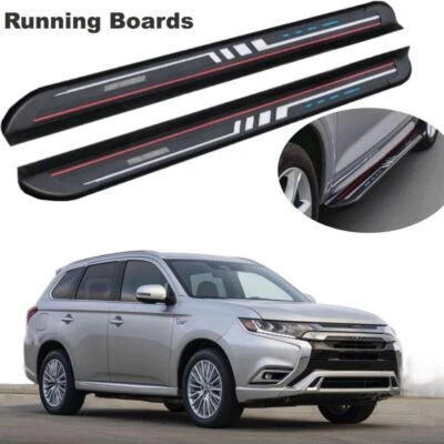 Running Boards Fits for Mitsubishi Outlander 2013-2021 Nerf Bars Side Steps - Image 1 of 4