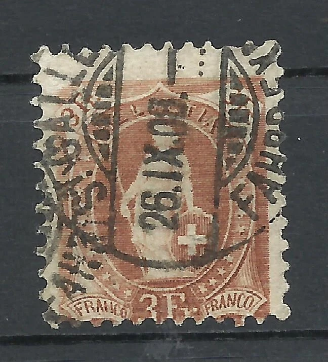 SUIZA, MI # 80 c b, USADO Foto 1 de 1