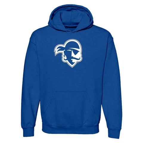 Seton Hall Pirates Primary Logo Hoodie - Royal Cover
