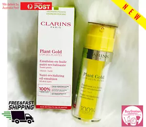 Clarins Plant Gold L'Or Des Plantes Nutri-Revitalizing Oil-Emulsion 35ml *NEW* - Picture 1 of 1