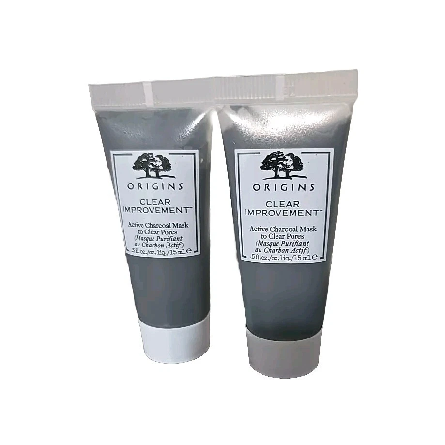 Máscara de mejora transparente Origins Mini 0,5 oz cada una X 2 nueva sin caja  Foto 1 de 1