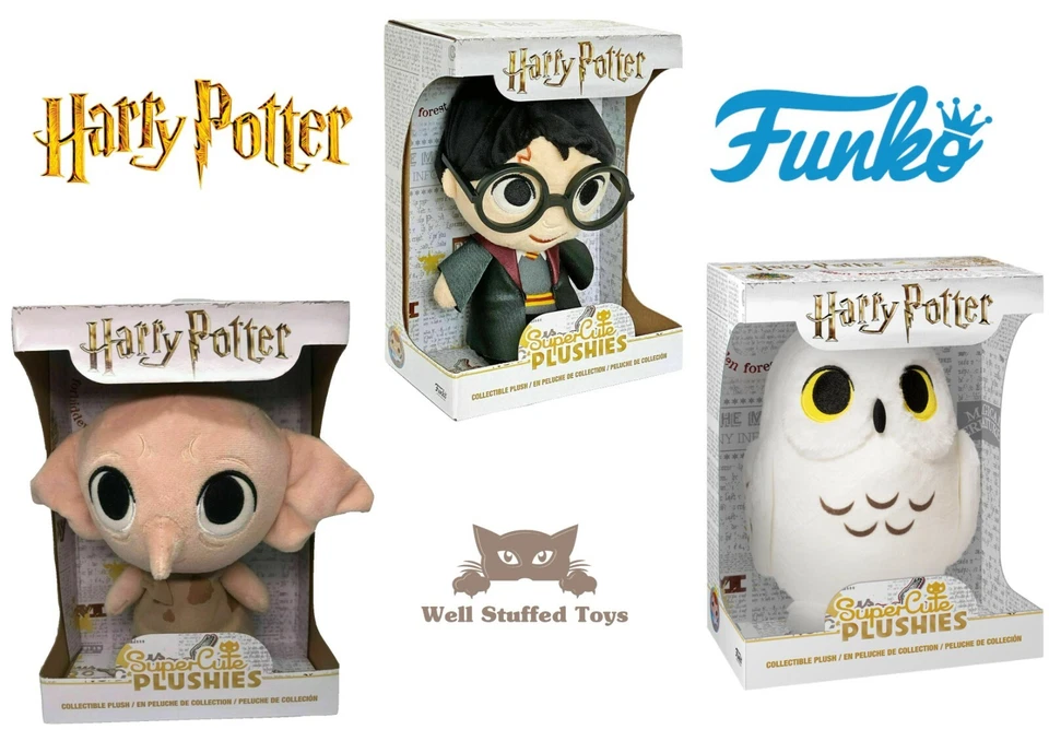 Funko Super Fofo Pelúcia Harry Potter, Edwiges, Dobby Presente Caixa Brinquedo de Pelúcia - Imagem 1 de 1