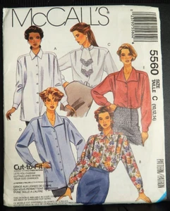 Camicie McCall's 5560 fantasia misses taglia 10-12-14 non tagliate - Foto 1 di 2