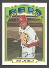 2021 Topps Heritage Baseball Real One Autographs #RO-ALC Luis Castillo AUTO