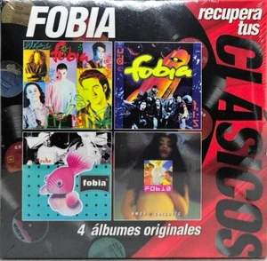 Fobia - Recupera tus clásicos (2010,CD) Fobia, Leche, Amor chiquito, Mundo Feliz - Picture 1 of 2