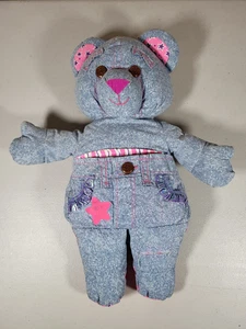 Vintage Doodle Bär blau Plüschtier Stofftier Spielzeug Tyco Industries 1994 - Bild 1 von 9