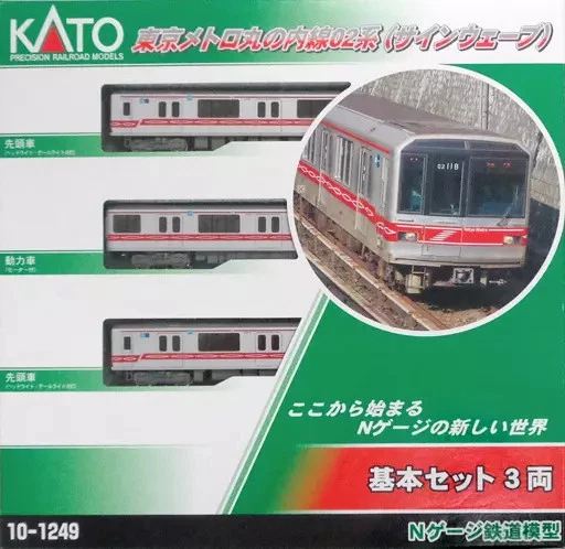 Railway model 1150 Tokyo Metro Marunouchi Line 02 series Sine Wave basic 3-car - Image 1 of 1