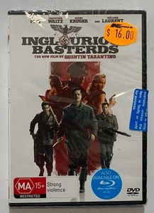 Inglourious Basterds DVD Movie Film Brad Pitt Quentin Tarantino Waltz War Action - Picture 1 of 4