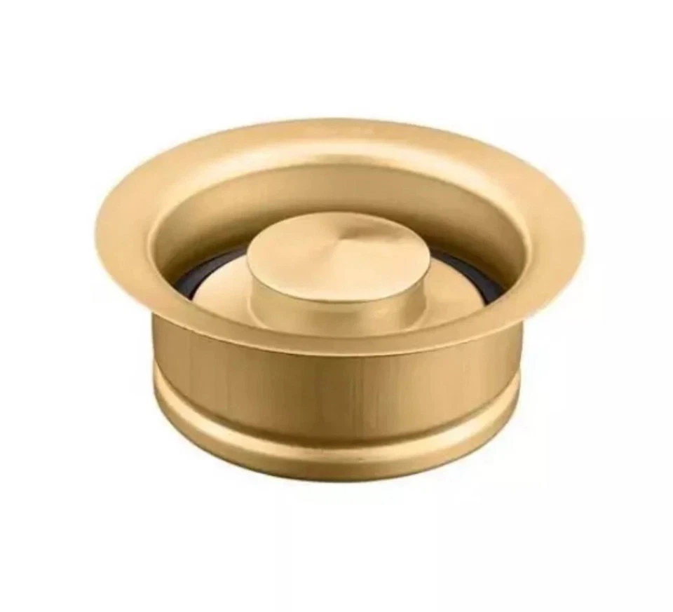 Kohler K-11352-2MB Garbage Disposal Flange and Stopper Brushed Moderne Brass