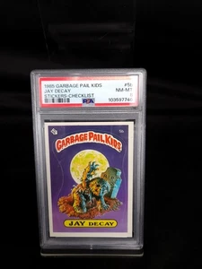 1985 Garbage Pail Kids GPK 5b Jay Decay NM-MT PSA 8 L43SF - Bild 1 von 3