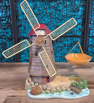 Yankee Candle Musical Windmill Hanging Tart Wax Warmer with Dish & Candle Holder - Image 1 of 4