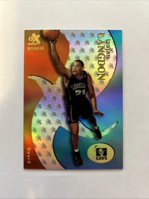 TRAJAN LANGDON 1999-2000 SKYBOX EX /3499 #73 RC CAVALIERS - Image 1 of 2