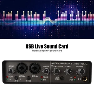 USB Live Sound Card For Live Broadcast - Afbeelding 1 van 22