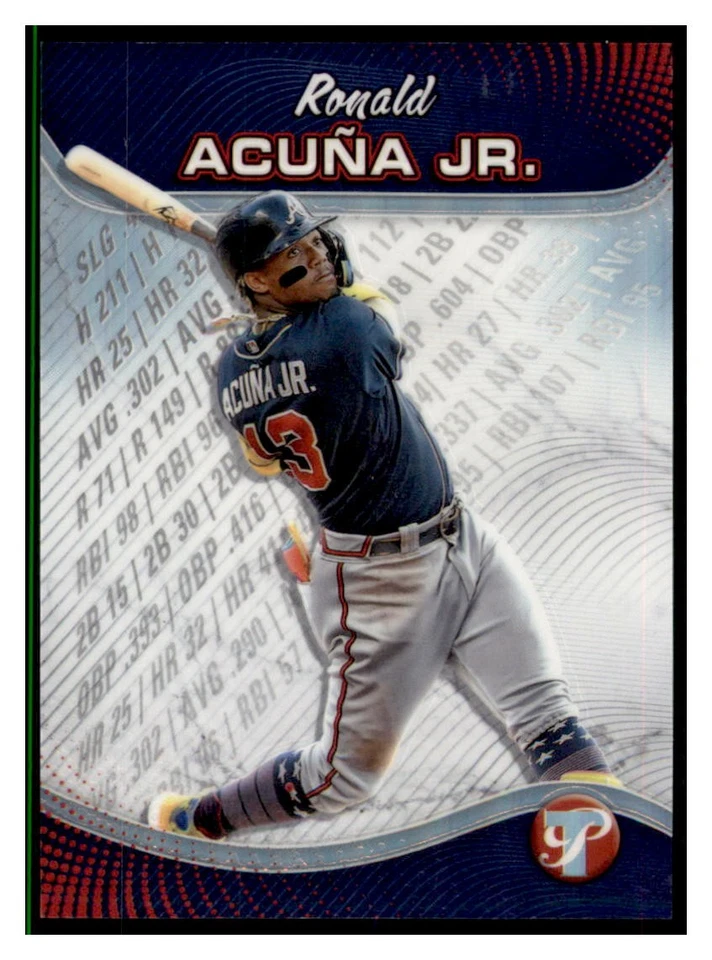 Ronald Acuña Jr. 2024 Topps Pristine #PP-17 Pristine Production Atlanta Braves - Image 1 of 2