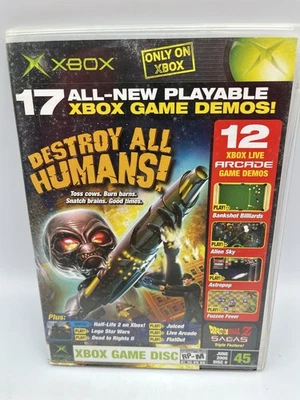 Official Xbox Magazine Xbox Demo Disc #45 June 2005 Playable Games TESTED & WORK - Image 1 of 4