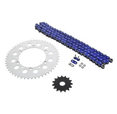 2003-2007 Kawasaki KLX300R 300 R Blue O Ring Chain And Sprocket 15/51 114L - Image 1 of 4