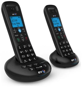 BT 3570 Twin Cordless Phone With Answer Machine Loud Speaker Call Blocker - Afbeelding 1 van 10
