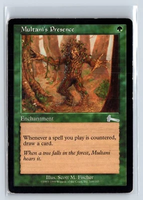 Multani's Presence Urza's Legacy Uncommon – MTG Magic the Gathering Card - Image 1 of 4