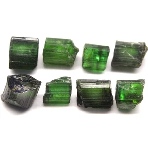 17.87Ct. Natural Gemstone Tourmaline Green Color Rough Unheated Mine Nigeria - Picture 1 of 7