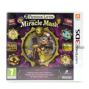 Nintendo 3DS Spiel : Professor Layton and the Miracle Mask - NEU NEW SEALED OVP - Bild 1 von 2