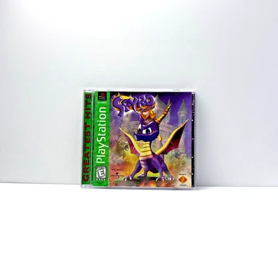 Spyro the Dragon Sony PlayStation 1 PS1 CIB Completo Reacondicionado y Probado Foto 1 de 4