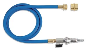 Long Hose 45 PSI Air Compressor Water Blow Out Adapter, RV Winterizing Kit wi... - Foto 1 di 4