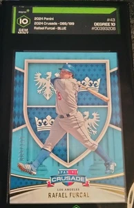 2024 Panini Crusade Rafael Furcal #43 {Blue} /199 DGS 10 - Picture 1 of 3