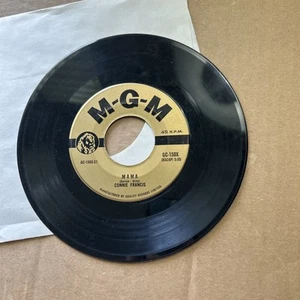 Connie Francis Jealous Of You/Mama Gold Label Mgm 45 - Picture 1 of 3