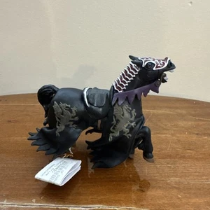 2004 Papo Principe delle Tenebre Cavallo Medievale Figura Mitica 38915 Ritirato - Foto 1 di 5