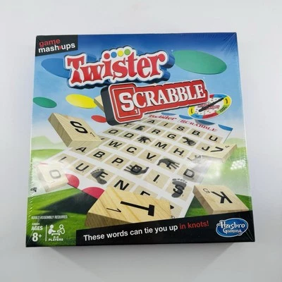 Game Mashups Twister Scrabble Game Brand New Hasbro - Image 1 of 3