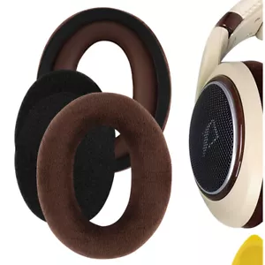 Geekria Velour Replacement Ear Pads for Sennheiser HD515 Headphones (Brown) - Picture 1 of 6
