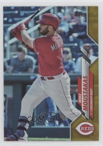 2020 Topps Update Gold Foil Mike Moustakas #U-6