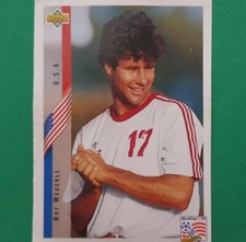 UPPER DECK WORLD CUP USA 94 USA WEGERLE N°14 FOOTBALL 1994 FIGURE