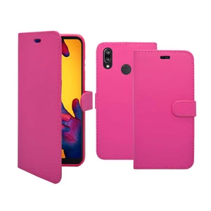 Funda Para Huawei P20 Ligero Libro Cartera Soporte Cuero De PU Tarjeta Ranura - Imagen 1 de 17