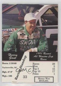 1992 Redline Racing Standups Harry Gant #33 HOF