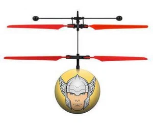 Marvel Avengers Thor Licencia IR Volador OVNI Helicóptero Bola - Imagen 1 de 2