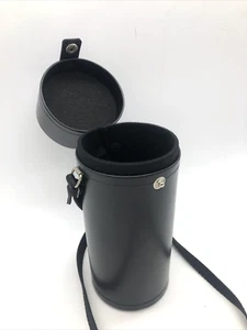 Vintage Hard Lens Case 7" For Soligor Takumar Tamron Ricoh Telephoto Zoom Lenses - Picture 1 of 6