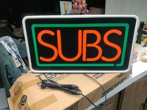 Beleuchtetes Restaurantschild einseitig Electric Subs - Bild 1 von 1