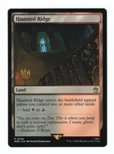 MTG - Haunted Ridge - Normal -Universes Beyond: Doctor Who - Near Mint - Picture 1 of 2