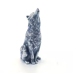 3oz Howling Wolf Hand Poured 999 Silver Statue Gold Spartan Bar Coin Mint Rare - Bild 1 von 7