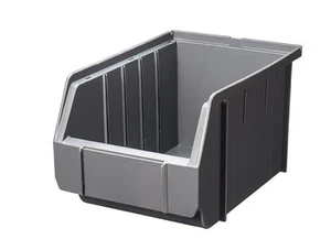 Sonderangebot 100 Stapelboxen GRAU Gr.3 Schraubenboxen 23x 15x 12,5 cm NEU 1A - Bild 1 von 1