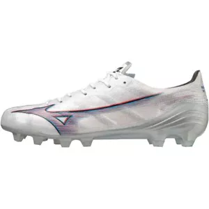 New MIZUNO Alpha Elite Soccer Cleats Lightweight Men's White/Red/Blue From Japan - Picture 1 of 95