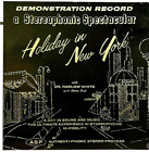 Demonstration HOLIDAY IN NEW YORK 12" Cover On 1958 Spectrum Cover Seulement Ex