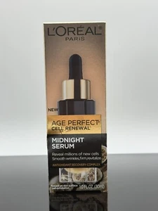 Suero de medianoche L'Oréal Paris Age Perfect Cell Renewal arrugas suaves, firme 1 OZ - Imagen 1 de 15
