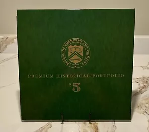 $5 PREMIUM HISTORICAL PORTFOLIO, 1995 & 1999 UNC NOTES BB00003157/F99304447 - Picture 1 of 7